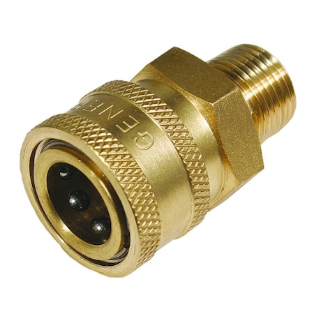 Stens Coupler For 3/8" Male Brass, Max Psi 4000 General Pump D10004; 758-591 758-591